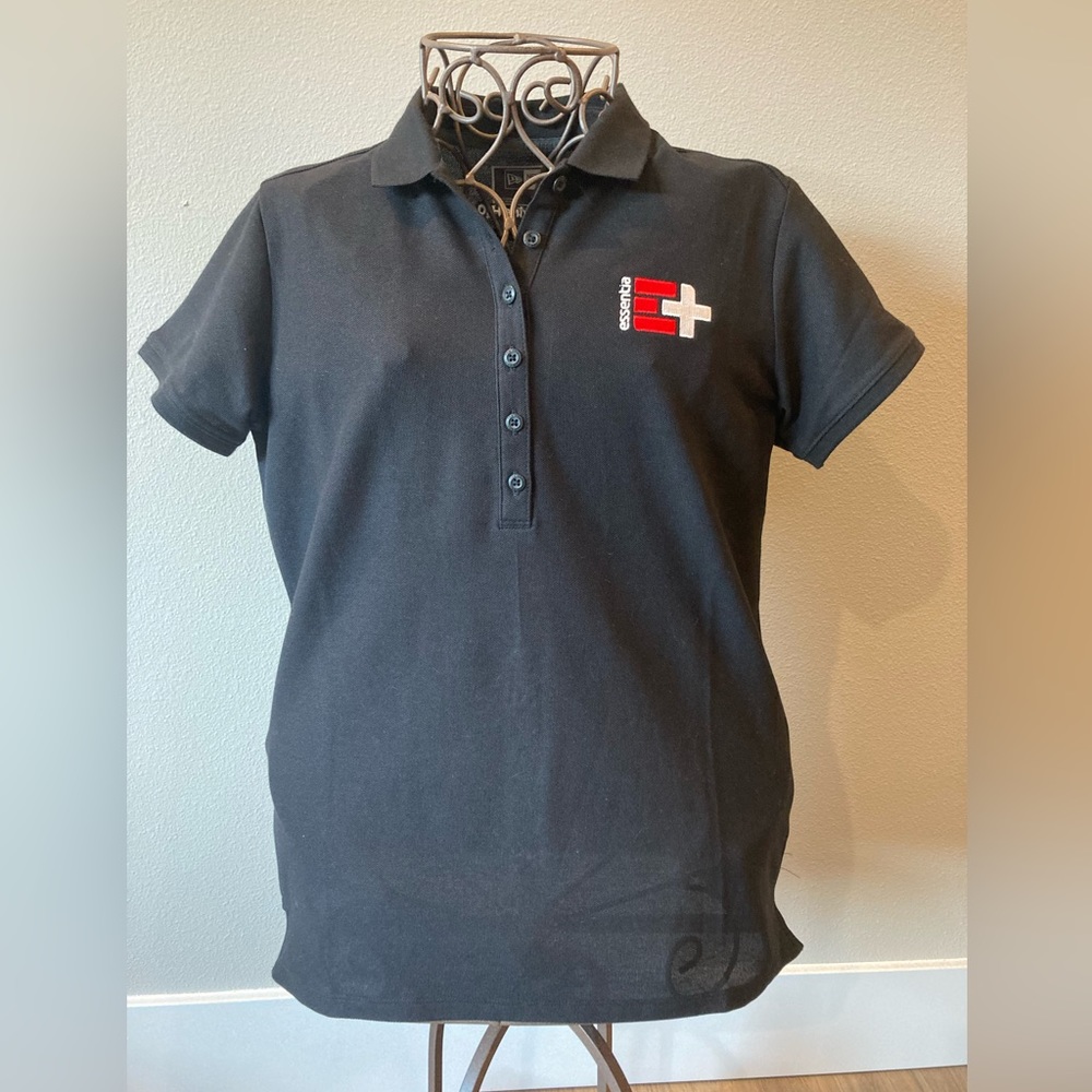 New Era Essentia Water branded polo